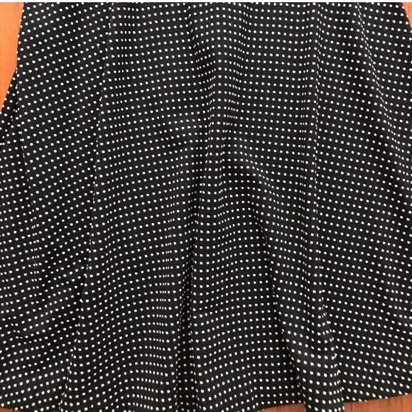 🖤 🤍 Polka Dot A-Line Dress - Picture 3 of 7